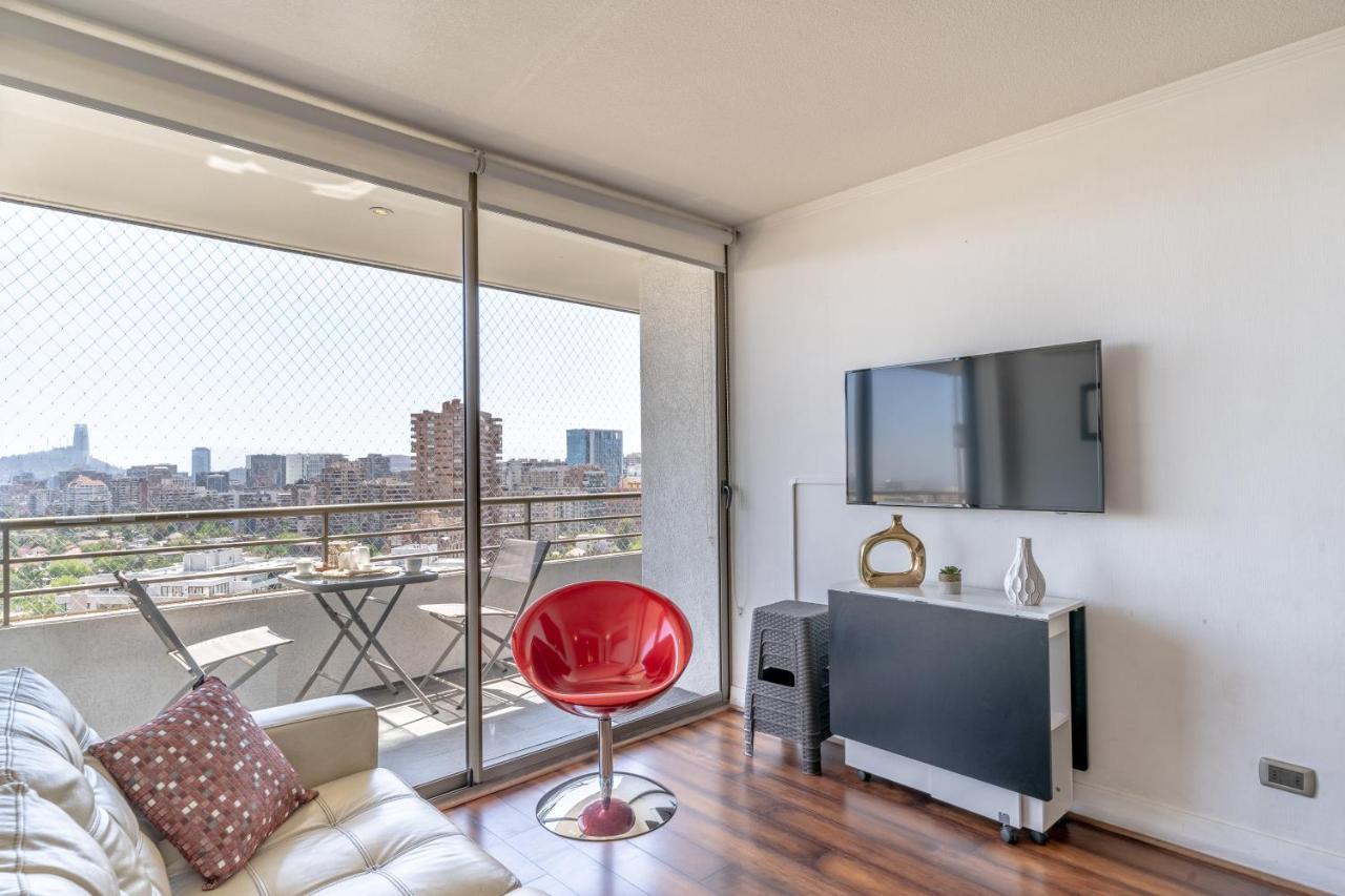 Apartamento Moderno Y Lindo Excelente Ubicacion En Las Condes, Apumanque, Metro Manquehue Santiago